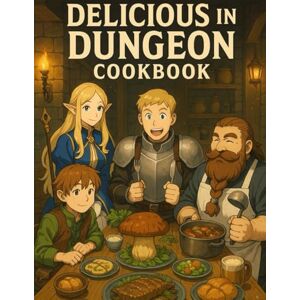 Renjiro, Fujii Delicious in Dungeon Cookbook: The Official Inspired Recipes from the Dungeon’s Heart Renjiro, Fujii Delicious in Dungeon Cookbook: The Official Inspired Recipes from the Dungeon’s Heart