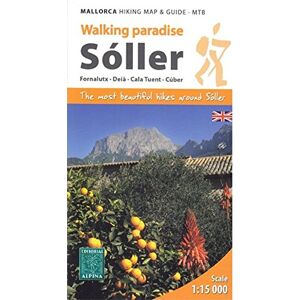 Alpina Editorial SL Soller Mallorca hiking map & guide MTB 1/15 Alpina Editorial SL Soller Mallorca hiking map & guide MTB 1/15