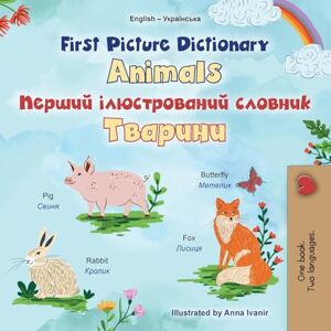 Books, Kidkiddos First Picture Dictionary Animals (English Ukrainian Bilingual Children's Book) (English Ukrainian Bilingual Collection) Books, Kidkiddos First Picture Dictionary Animals (English Ukrainian Bilingual Children's Book) (English Ukrainian Bilingual Collection)