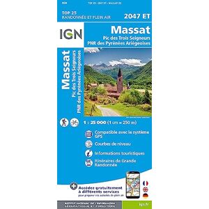 Massat / Pic des Trois Seigneurs / PNR Pyr. Ariégeoises (2047ET) (TOP 25) Massat / Pic des Trois Seigneurs / PNR Pyr. Ariégeoises (2047ET) (TOP 25)