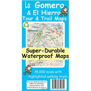 David Brawn La Gomera & El Hierro Tour & Trail Super Durable Maps David Brawn La Gomera & El Hierro Tour & Trail Super Durable Maps