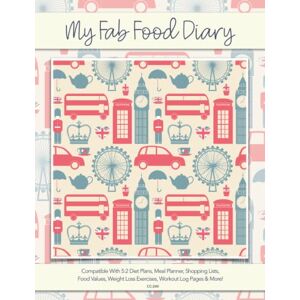 Diary, Fab Food My Fab Food Diary Compatible With 5:2 Diet Plans, Meal Planner, Shopping Lists, Food Values, Weight Loss Exercises, Workout Log Pages & More! CC:240 Diary, Fab Food My Fab Food Diary Compatible With 5:2 Diet Plans, Meal Planner, Shopping Lists, Food Values, Weight Loss Exercises, Workout Log Pages & More! CC:240