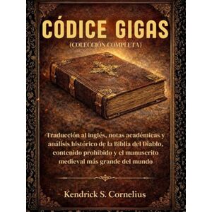S. Cornelius, Kendrick CÓDICE GIGAS (COLECCIÓN COMPLETA): Traducción al inglés, notas académicas y análisis histórico de la Biblia del Diablo, contenido prohibido y el manuscrito medieval más grande del mundo S. Cornelius, Kendrick CÓDICE GIGAS (COLECCIÓN COMPLETA): Traducción al inglés, notas académicas y análisis histórico de la Biblia del Diablo, contenido prohibido y el manuscrito medieval más grande del mundo