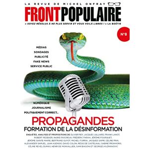 Onfray, Michel Front Populaire N° 8 Onfray, Michel Front Populaire N° 8