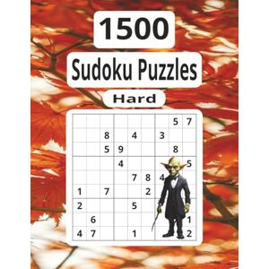 Puzzle books, V.S Shayaan Hard 1500 Sudoku Puzzles: For Anyone Who Enjoys Relaxing Yet Stimulating Mental Workouts Puzzle books, V.S Shayaan Hard 1500 Sudoku Puzzles: For Anyone Who Enjoys Relaxing Yet Stimulating Mental Workouts
