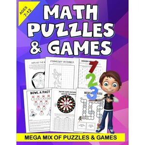 Pedley, Chris Math Puzzles and Games Fun Math games!: Mega Mix of Puzzles and Games, Math Puzzles book for kids, Fun math games for kids, Math puzzles and math ... for kids 8-12, a fun multiplication workbook. Pedley, Chris Math Puzzles and Games Fun Math games!: Mega Mix of Puzzles and Games, Math Puzzles book for kids, Fun math games for kids, Math puzzles and math ... for kids 8-12, a fun multiplication workbook.