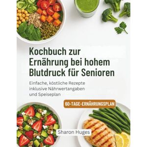 Huges, Sharon Kochbuch zur Ernährung bei hohem Blutdruck für Senioren: Einfache, köstliche Rezepte inklusive Nährwertangaben und Speiseplan Huges, Sharon Kochbuch zur Ernährung bei hohem Blutdruck für Senioren: Einfache, köstliche Rezepte inklusive Nährwertangaben und Speiseplan