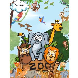 Kushwaha Delhi, Kartik Zoo Animals Coloring Book: Adorable Wild Animal Adventures for Children Ages 4–8: Enjoyable and Simple Coloring Pages of Zoo Animals for Boys and ... Elephants, Giraffes, Monkeys, and More! Kushwaha Delhi, Kartik Zoo Animals Coloring Book: Adorable Wild Animal Adventures for Children Ages 4–8: Enjoyable and Simple Coloring Pages of Zoo Animals for Boys and ... Elephants, Giraffes, Monkeys, and More!