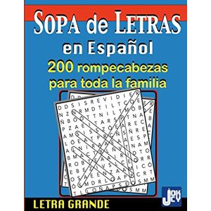 Books, Jocky Sopa de Letras en Español: 200 Rompecabezas para toda la Familia, Letra Grande: 200 Books, Jocky Sopa de Letras en Español: 200 Rompecabezas para toda la Familia, Letra Grande: 200