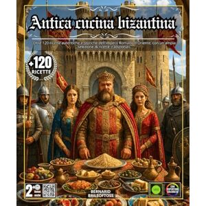 BRILSOFTOSS, BERNARID Antica cucina bizantina: Oltre 120 ricette autentiche e storiche dell'Impero d'Oriente, con un'ampia varietà di ricette tradizionali, tecniche ... e segreti gastronomici di Costantinopoli BRILSOFTOSS, BERNARID Antica cucina bizantina: Oltre 120 ricette autentiche e storiche dell'Impero d'Oriente, con un'ampia varietà di ricette tradizionali, tecniche ... e segreti gastronomici di Costantinopoli