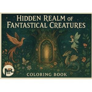 Books, MR Coloring Hidden Realm of Fantastical Creatures: An Adventure Full of Poems Books, MR Coloring Hidden Realm of Fantastical Creatures: An Adventure Full of Poems