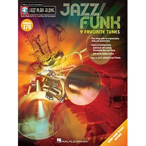 Various Jazz Play-Along Volume 178: Jazz/Funk 9 Favorite Tunes (Book/Online Audio) (Hal Leonard Jazz Play-along) (Includes Online Access Code) (Hal Leonard Jazz Play-along, 178) Various Jazz Play-Along Volume 178: Jazz/Funk 9 Favorite Tunes (Book/Online Audio) (Hal Leonard Jazz Play-along) (Includes Online Access Code) (Hal Leonard Jazz Play-along, 178)