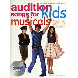 Various Audition Songs For Kids Musicals Pvg Book/Cd Various Audition Songs For Kids Musicals Pvg Book/Cd