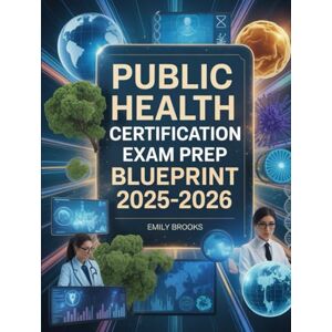 Brooks, Emily Public Health Certification Exam Prep Blueprint 2025–2026: Comprehensive Study Guide with Practice Questions and Test Strategies for Certification in Public Health CPH Brooks, Emily Public Health Certification Exam Prep Blueprint 2025–2026: Comprehensive Study Guide with Practice Questions and Test Strategies for Certification in Public Health CPH