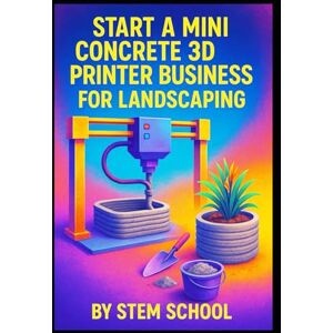 SCHOOL, STEM Start a Mini Concrete 3D Printer Business for Landscaping: Build, Design from 3D-Printed Planters, Retaining Walls and Outdoor Creations SCHOOL, STEM Start a Mini Concrete 3D Printer Business for Landscaping: Build, Design from 3D-Printed Planters, Retaining Walls and Outdoor Creations