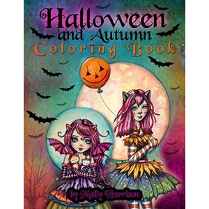 Harrison, Molly Halloween and Autumn Coloring Book by Molly Harrison: A Halloween coloring book featuring 25 pages of line art to color! Witches, Vampires, and More! Harrison, Molly Halloween and Autumn Coloring Book by Molly Harrison: A Halloween coloring book featuring 25 pages of line art to color! Witches, Vampires, and More!