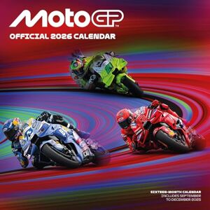 Impact Merch Pyramid International Moto Gp 2026 Square Wall Calendar – 16-Month Month-to-View Planner with High-Speed Racing Shots – Official Licensed Gift for Motorsport Fans Impact Merch Pyramid International Moto Gp 2026 Square Wall Calendar – 16-Month Month-to-View Planner with High-Speed Racing Shots – Official Licensed Gift for Motorsport Fans