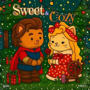 Cozy, Sweet & Sweet & Cozy Coloring Book, volume 7: Cozy Christmas Tales, Coloring Book for Adults Cozy, Sweet & Sweet & Cozy Coloring Book, volume 7: Cozy Christmas Tales, Coloring Book for Adults