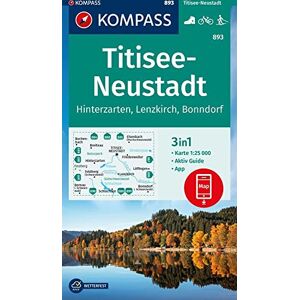 Titisee / Neustadt + Aktiv Guide (893): 3in1 Wanderkarte mit Aktiv Guide inklusive Karte zur offline Verwendung in der KOMPASS-App. Fahrradfahren. Langlaufen. Titisee / Neustadt + Aktiv Guide (893): 3in1 Wanderkarte mit Aktiv Guide inklusive Karte zur offline Verwendung in der KOMPASS-App. Fahrradfahren. Langlaufen.