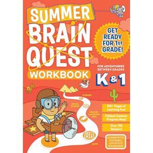 Piddock, Claire Summer Brain Quest: Between Grades K & 1 Piddock, Claire Summer Brain Quest: Between Grades K & 1