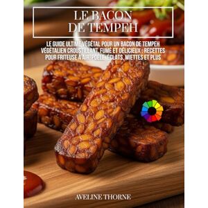 THORNE, AVELINE Le Bacon de Tempeh : Le Guide Ultime Végétal pour un Bacon de Tempeh Végétalien Croustillant, Fumé et Délicieux :: Recettes pour Friteuse à Air, Poêle, Éclats, Miettes et Plus THORNE, AVELINE Le Bacon de Tempeh : Le Guide Ultime Végétal pour un Bacon de Tempeh Végétalien Croustillant, Fumé et Délicieux :: Recettes pour Friteuse à Air, Poêle, Éclats, Miettes et Plus