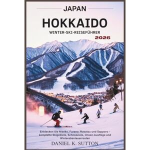Sutton, Daniel K. Japan Hokkaido Winter Ski-Reiseführer 2026: Entdecken Sie Niseko, Furano, Rusutsu und Sapporo – komplette Skigebiete, Schnee Ziele, Onsen-Ausflüge und ... Through Earth’s Most Thrilling Adventures) Sutton, Daniel K. Japan Hokkaido Winter Ski-Reiseführer 2026: Entdecken Sie Niseko, Furano, Rusutsu und Sapporo – komplette Skigebiete, Schnee Ziele, Onsen-Ausflüge und ... Through Earth’s Most Thrilling Adventures)