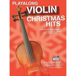 Various Playalong Christmas Hits Violin Book & Download Card Various Playalong Christmas Hits Violin Book & Download Card