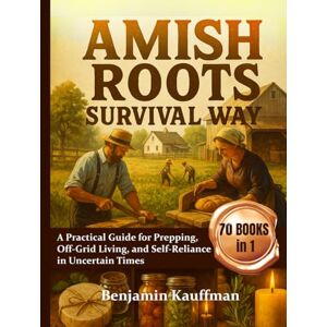 Kauffman, Benjamin Amish Roots Survival Way: A Practical Guide for Prepping, Off-Grid Living, and Self-Reliance in Uncertain Times Kauffman, Benjamin Amish Roots Survival Way: A Practical Guide for Prepping, Off-Grid Living, and Self-Reliance in Uncertain Times