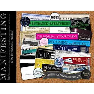 Bank of Abundance, The Universal Manifesting Tools: Checks, Tickets, Cards etc. to Manifest Your Dream & Future Board Vision for the Law of Attraction: LOA Manifestation Kit (Beginner's LOA for Financial Freedom) Bank of Abundance, The Universal Manifesting Tools: Checks, Tickets, Cards etc. to Manifest Your Dream & Future Board Vision for the Law of Attraction: LOA Manifestation Kit (Beginner's LOA for Financial Freedom)
