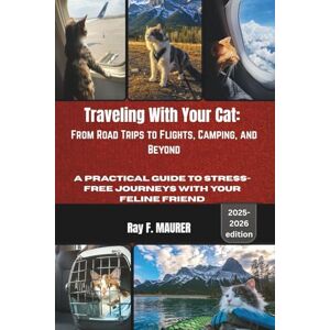 F. MAURER, RAY Traveling With Your Cat: From Road Trips to Flights, Camping, and Beyond: A Practical Guide to Stress-Free Journeys With Your Feline Friend F. MAURER, RAY Traveling With Your Cat: From Road Trips to Flights, Camping, and Beyond: A Practical Guide to Stress-Free Journeys With Your Feline Friend