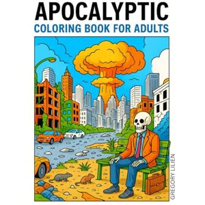 Lilien, Gregory Apocalyptic Coloring Book for Adults: Stress-Relieving Coloring Book for Adults Featuring Dystopian Cities, Collapsing Skylines, and the End of the World (Ludicrous Coloring Books) Lilien, Gregory Apocalyptic Coloring Book for Adults: Stress-Relieving Coloring Book for Adults Featuring Dystopian Cities, Collapsing Skylines, and the End of the World (Ludicrous Coloring Books)