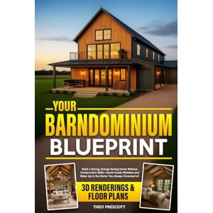 Prescott, Theo Your Barndominium Blueprint: Build a Strong, Energy-Saving Home Without Construction Skills—Avoid Costly Mistakes and Wake Up in the Home You Always Dreamed of Prescott, Theo Your Barndominium Blueprint: Build a Strong, Energy-Saving Home Without Construction Skills—Avoid Costly Mistakes and Wake Up in the Home You Always Dreamed of