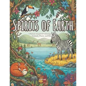 - DOODLE, NICK - A Spirits of Earth: A Nature-Inspired Coloring Book of Animals, Plants, and Biomes - DOODLE, NICK - A Spirits of Earth: A Nature-Inspired Coloring Book of Animals, Plants, and Biomes