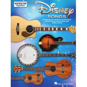 Various Disney Songs Strum Together. Other Plucked Strings.: Strum Together Songbook for Any Mix of Standard Ukulele, Baritone Ukulele, Guitar, Mandolin, and Banjo Various Disney Songs Strum Together. Other Plucked Strings.: Strum Together Songbook for Any Mix of Standard Ukulele, Baritone Ukulele, Guitar, Mandolin, and Banjo