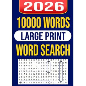 Marshall 10000 Words Large Print Word Search: 200 Puzzles With full Solutions Marshall 10000 Words Large Print Word Search: 200 Puzzles With full Solutions