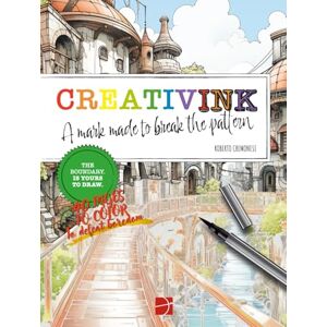 Cremonesi, Roberto CreativInk: A Mark Made to Break the Pattern: CreativInk Coloring Book for Adults – Original Ink Tracing Concept: Transform Pre-Colored Pages with ... for a Unique Relaxing Creative Experience Cremonesi, Roberto CreativInk: A Mark Made to Break the Pattern: CreativInk Coloring Book for Adults – Original Ink Tracing Concept: Transform Pre-Colored Pages with ... for a Unique Relaxing Creative Experience