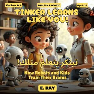 RAY, E. AI FOR KIDS TINKER LEARNS LIKE YOU! (BILINGUAL ENGLISH-ARABIC): تینکر يتعلم مثلك! RAY, E. AI FOR KIDS TINKER LEARNS LIKE YOU! (BILINGUAL ENGLISH-ARABIC): تینکر يتعلم مثلك!