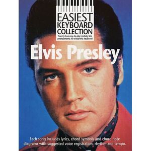 Various EASIEST KEYBOARD COLLECTION ELVIS PRESLEY KBD Cover May Vary Various EASIEST KEYBOARD COLLECTION ELVIS PRESLEY KBD Cover May Vary