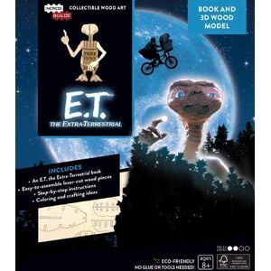 Insight Editions IncrediBuilds: E.T. the Extra-Terrestrial Book and 3D Wood Model Insight Editions IncrediBuilds: E.T. the Extra-Terrestrial Book and 3D Wood Model