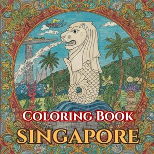 Moreau, Alessia Splendid Singapore "A Cultural and Cityscape Coloring Book for Adults": Relaxing and Intricate Coloring Pages Featuring Singapore Landmarks, Food, ... (Adult Coloring Book. World Series.) Moreau, Alessia Splendid Singapore "A Cultural and Cityscape Coloring Book for Adults": Relaxing and Intricate Coloring Pages Featuring Singapore Landmarks, Food, ... (Adult Coloring Book. World Series.)