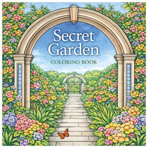 Lunar, Regina Secret Garden Colouring Book for Adults: Stress Relief, Relaxing Landscapes, and Beautiful Floral Designs Lunar, Regina Secret Garden Colouring Book for Adults: Stress Relief, Relaxing Landscapes, and Beautiful Floral Designs
