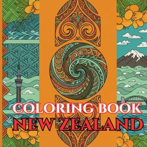 Moreau, Alessia New Zealand Calm Adult Coloring Book of Alps, Coasts & Koru: 50 Simple, Relaxing Pages with Gentle Intricate Patterns — Milford Sound, Aoraki/Mount ... Scenes (Adult Coloring Book. World Series.) Moreau, Alessia New Zealand Calm Adult Coloring Book of Alps, Coasts & Koru: 50 Simple, Relaxing Pages with Gentle Intricate Patterns — Milford Sound, Aoraki/Mount ... Scenes (Adult Coloring Book. World Series.)