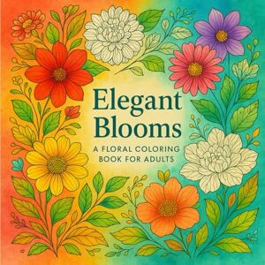 Publishing, Emerald Elegant Blooms, A Flower Coloring Book for Adults with Inspiring Symbolic Meanings: 44 Beautiful Floral Designs with Symbolism to Inspire Calm, Mindfulness, and Creativity Publishing, Emerald Elegant Blooms, A Flower Coloring Book for Adults with Inspiring Symbolic Meanings: 44 Beautiful Floral Designs with Symbolism to Inspire Calm, Mindfulness, and Creativity
