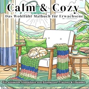 Wellbrock, Frau Cornelia Calm & Cozy Das Wohlfühl-Malbuch für Erwachsene: Ein achtsames Ausmalbuch zum Entspannen, Träumen & Loslassen Wellbrock, Frau Cornelia Calm & Cozy Das Wohlfühl-Malbuch für Erwachsene: Ein achtsames Ausmalbuch zum Entspannen, Träumen & Loslassen