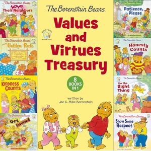 Berenstain, Mike The Berenstain Bears Values and Virtues Treasury: 8 Books in 1 (Berenstain Bears/Living Lights: A Faith Story) Berenstain, Mike The Berenstain Bears Values and Virtues Treasury: 8 Books in 1 (Berenstain Bears/Living Lights: A Faith Story)