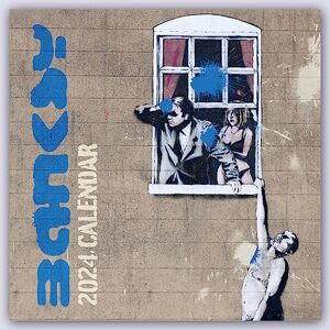 Red Robin Publishing Ltd. Banksy 2024 Square Wall Calendar Red Robin Publishing Ltd. Banksy 2024 Square Wall Calendar