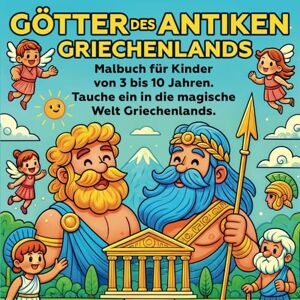 Baimagambetova, Irina Götter des antiken Griechenlands, Malbuch für Kinder von 3 bis 10 Jahren. Tauche ein in die magische Welt Griechenlands. Baimagambetova, Irina Götter des antiken Griechenlands, Malbuch für Kinder von 3 bis 10 Jahren. Tauche ein in die magische Welt Griechenlands.