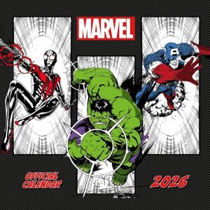 2026 CALENDAR MARVEL COMICS MONTH TO VIEW SQUARE WALL CALENDAR OFFICIAL PRODUCT 2026 CALENDAR MARVEL COMICS MONTH TO VIEW SQUARE WALL CALENDAR OFFICIAL PRODUCT