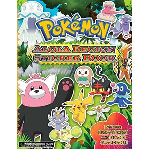 The Pokemon Company International Pokémon Alola Region Sticker Book The Pokemon Company International Pokémon Alola Region Sticker Book