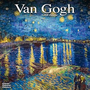 Avonside Publishing Ltd Van Gogh 2026 Calendar Square Wall Calendar Art & Artist Gift Plastic Free Packaging by Avonside Publishing Avonside Publishing Ltd Van Gogh 2026 Calendar Square Wall Calendar Art & Artist Gift Plastic Free Packaging by Avonside Publishing